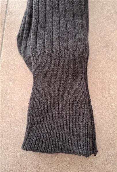 Grote foto nieuwe antracietgrijze winterkousen phildar 44 45 kleding heren sokken en kousen
