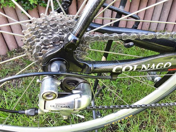 Grote foto koersfiets sport en fitness fietsen en wielrennen