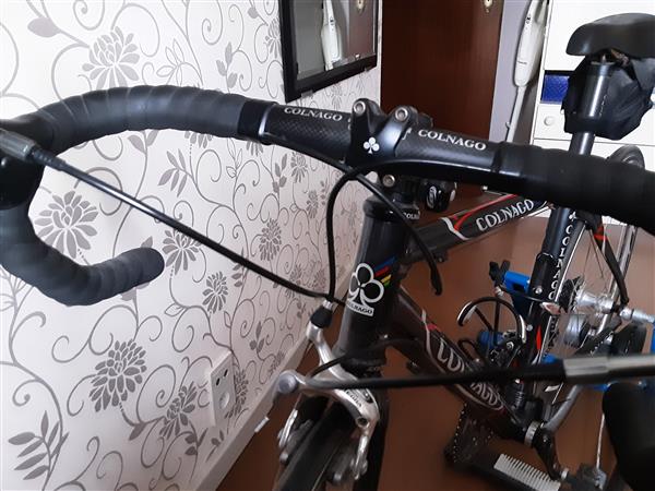 Grote foto koersfiets sport en fitness fietsen en wielrennen