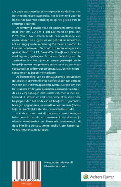 Grote foto inleiding constitutioneel recht boeken wetenschap