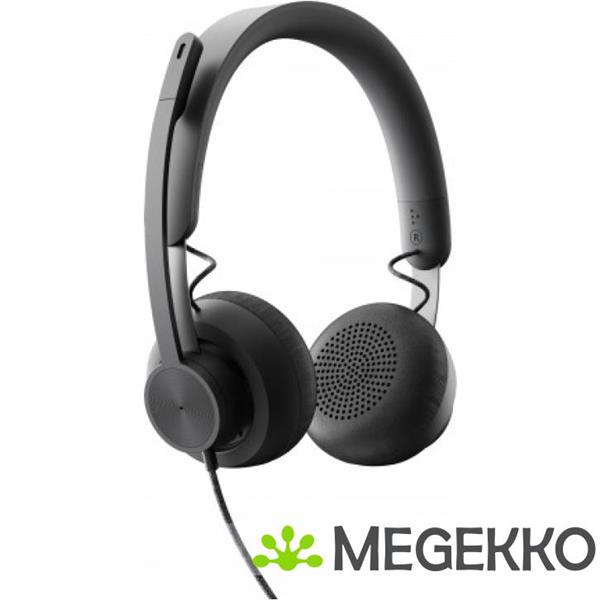 Grote foto logitech zone teams bedrade office headset audio tv en foto koptelefoons