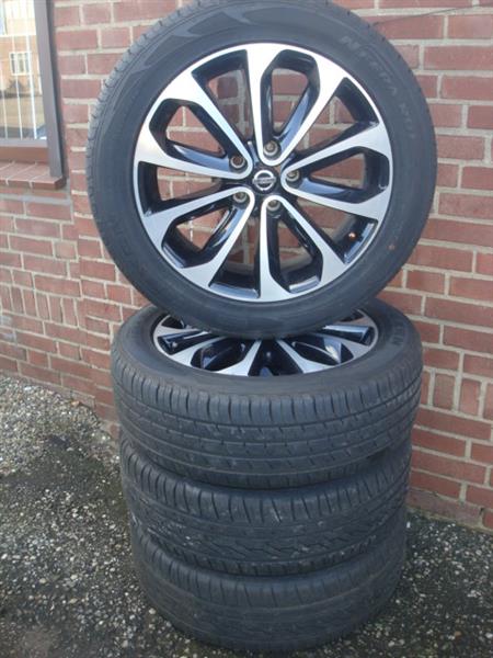Grote foto 18 originele nissan qashqai velgen banden 5x114.3 auto onderdelen banden en velgen