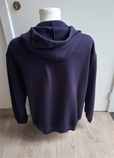Grote foto vintage donkerblauwe hoodie van donnay xxl kleding heren truien en vesten