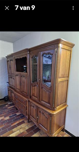 Grote foto wandkast kersenhout huis en inrichting buffetkasten
