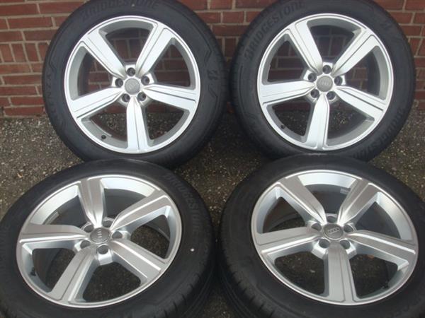 Grote foto 20 inch audi e tron s line velgenset steek 5x112 auto onderdelen banden en velgen