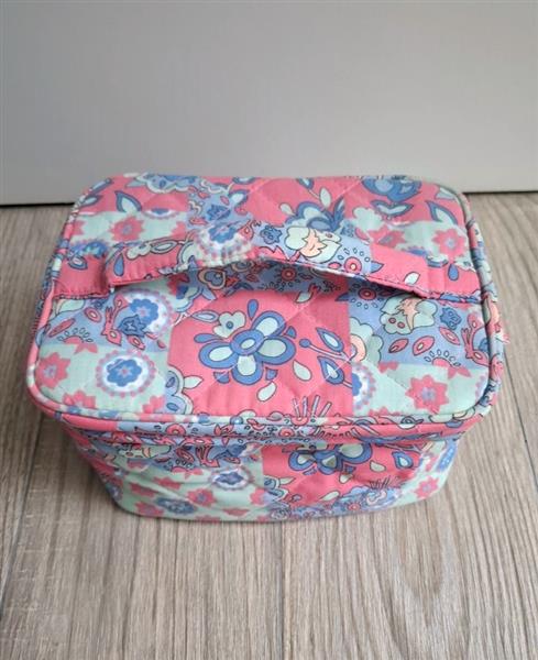 Grote foto nieuwe vintage padded toilettas van casuelle sieraden tassen en uiterlijk toilettassen