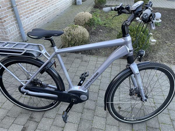 Grote foto electrische herenfiets cannondale mavaro fietsen en brommers herenfietsen
