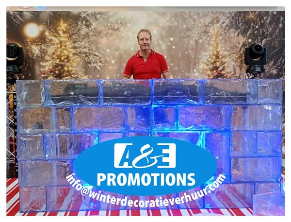 Grote foto verhuur ijs dj booth nieuwjaarsborrel aankleding diensten en vakmensen bedrijfsuitjes