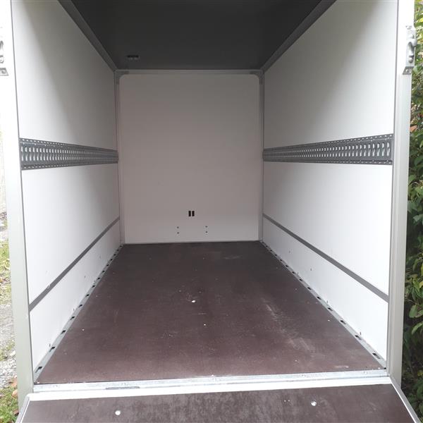 Grote foto gesloten aanhangwagen valdeur h 180 auto diversen aanhangers