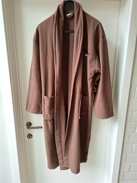 Grote foto vintage bruine kamerjas van snoopy xl kleding dames ondergoed en lingerie