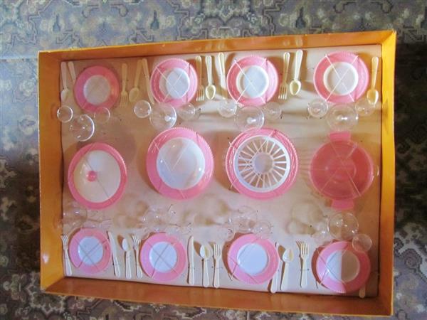 Grote foto vintage compleet kinder servies 75 jaar oud antiek en kunst antiek speelgoed