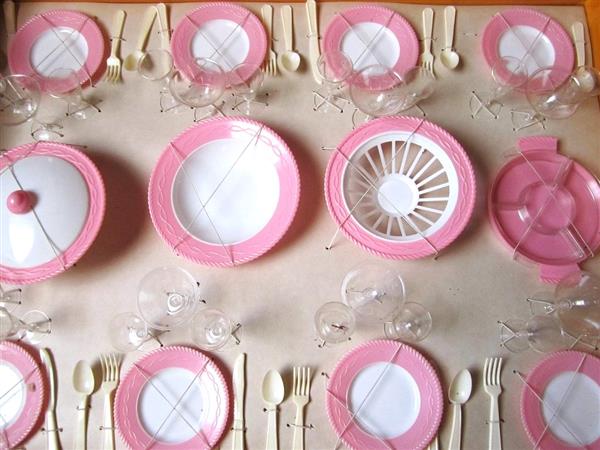Grote foto vintage compleet kinder servies 75 jaar oud antiek en kunst antiek speelgoed