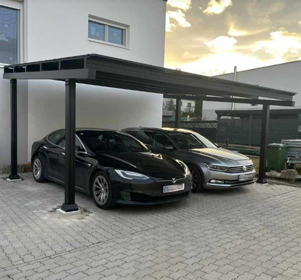 Grote foto nieuw solarcarport tuin en terras overige tuin en terras