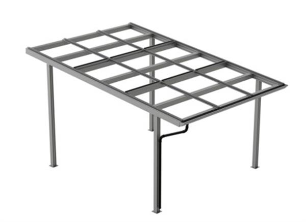 Grote foto nieuw solarcarport tuin en terras overige tuin en terras