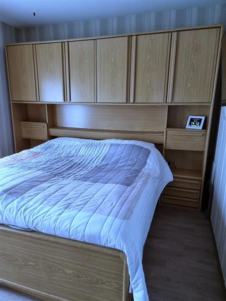 Grote foto gratis 2 persoonsslaapkamer huis en inrichting bedden