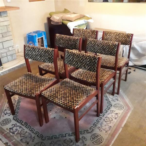 Grote foto kast tafel stoelen huis en inrichting complete eetkamers