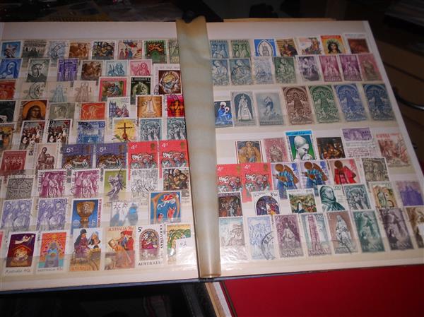 Grote foto thama postzegel van geloof en heiligen hobby en vrije tijd overige hobby en vrije tijd