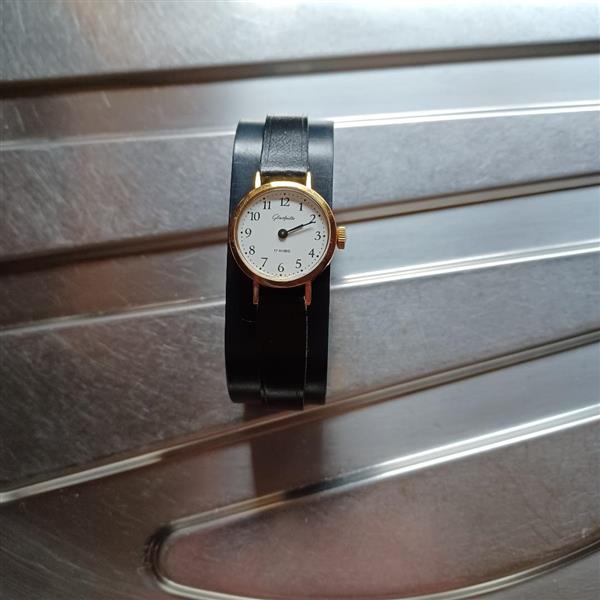 Grote foto vintage dameshorloge glash tte 17 rubis kleding dames horloges