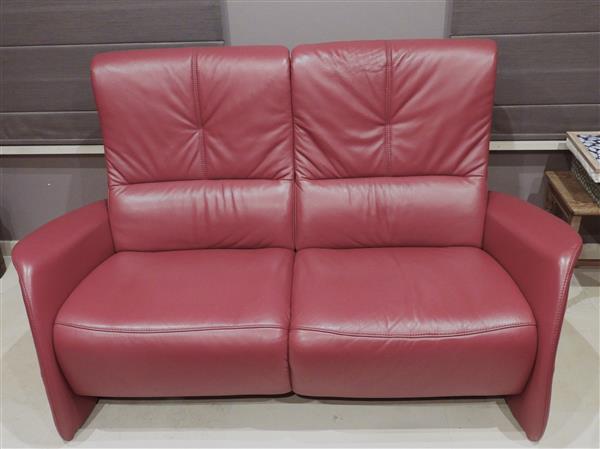 Grote foto lederen salon huis en inrichting fauteuils