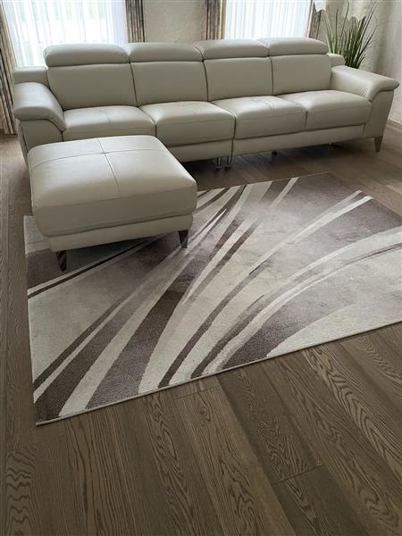 Grote foto lederen 4 zit salon met poef nooit gebruikt huis en inrichting complete zithoeken