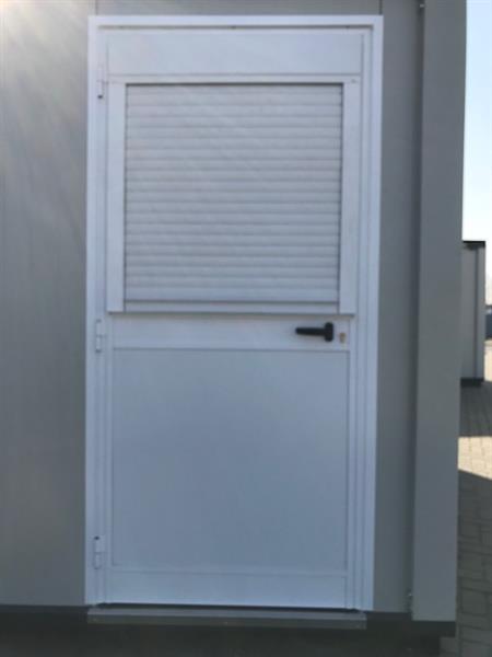 Grote foto kantoorunit bureelunit container tiny house zakelijke goederen magazijn stelling en opslag
