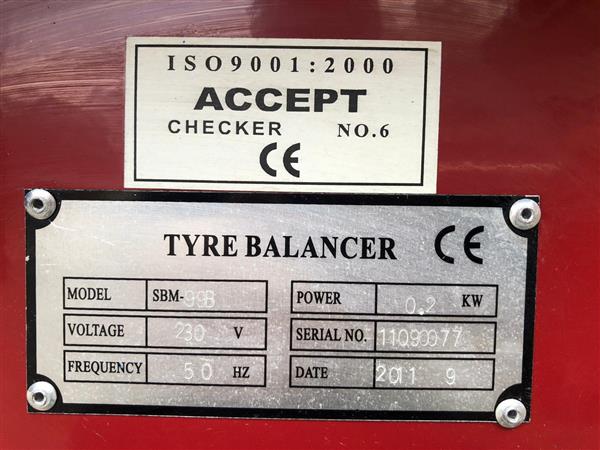 Grote foto balanceer apparaat balanceermachine trainsway auto diversen gereedschap