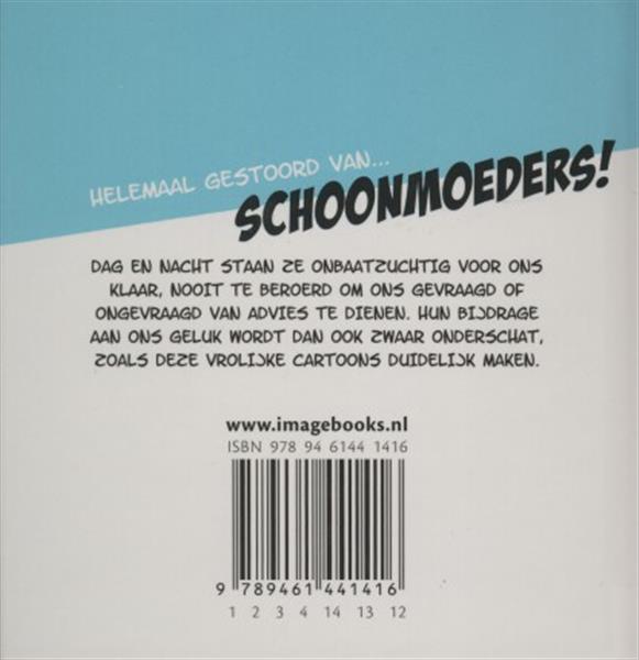 Grote foto schoonmoeders humor cadeaureeks helemaal gestoord van... boeken stripboeken