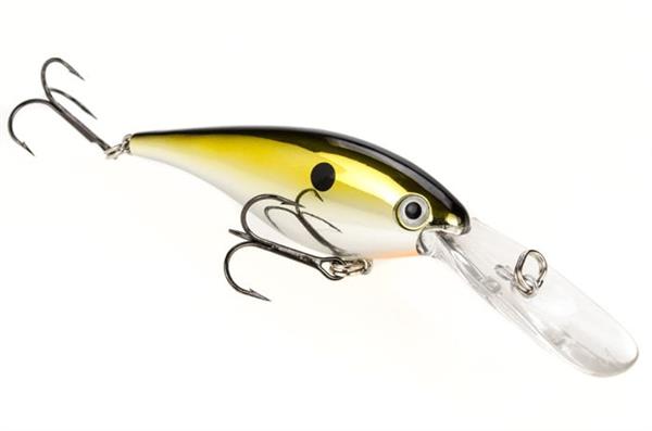 Grote foto strike king lucky shad pro 3 gold black back sport en fitness vissport