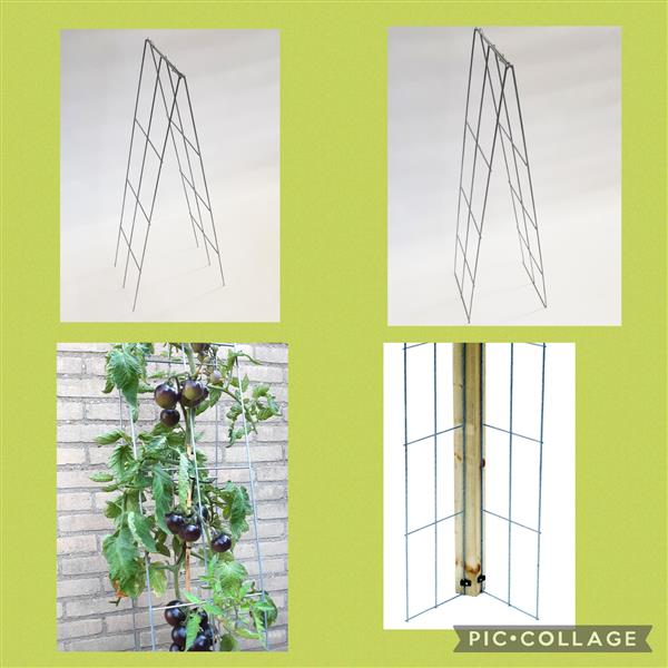 Grote foto draadrekken hekwerk draadrekken plantensteun tuin en terras hekken en schuttingen