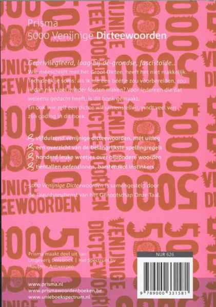 Grote foto 5000 venijnige dicteewoorden boeken woordenboeken