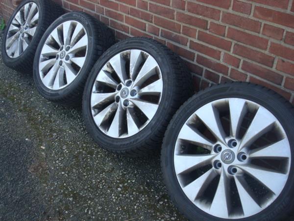 Grote foto 18 opel astra j zafira c chevrolet captiva 5x115 auto onderdelen banden en velgen