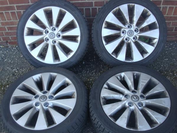 Grote foto 18 opel astra j zafira c chevrolet captiva 5x115 auto onderdelen banden en velgen