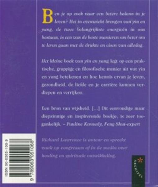 Grote foto het kleine boek van yin yang boeken psychologie