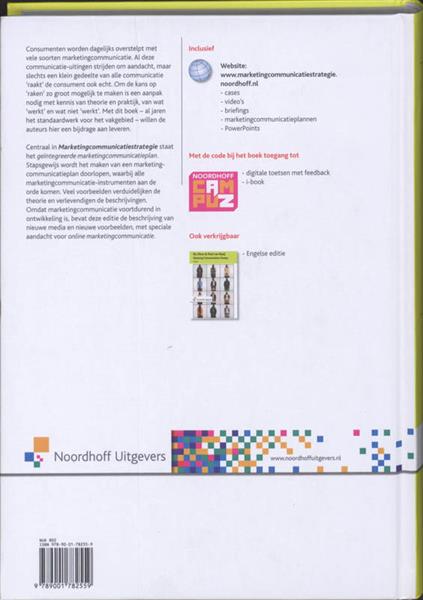 Grote foto marketingcommunicatiestrategie boeken overige boeken