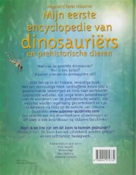 Grote foto mijn eerste encyclopedie van dinosauri rs en prehistorische dieren boeken overige boeken