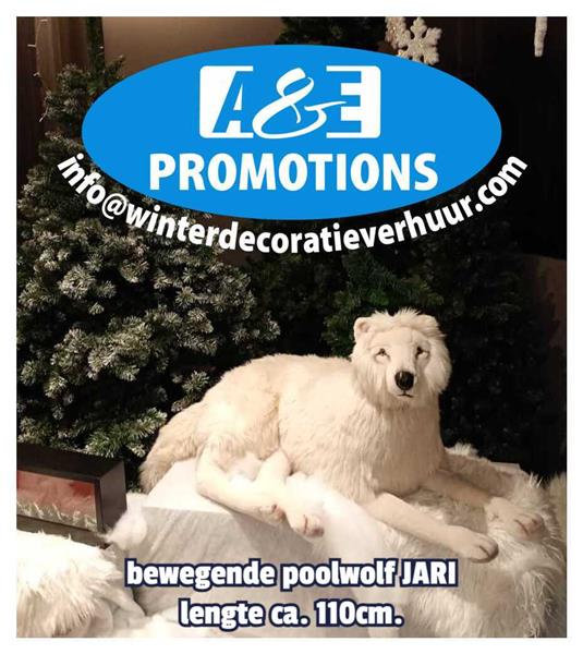 Grote foto poolwolf verhuur bewegende poolfiguren xl hasselt diensten en vakmensen entertainment