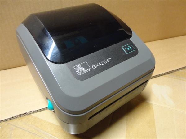 Grote foto zebra gx420d barcode shipping label printer usb computers en software printers