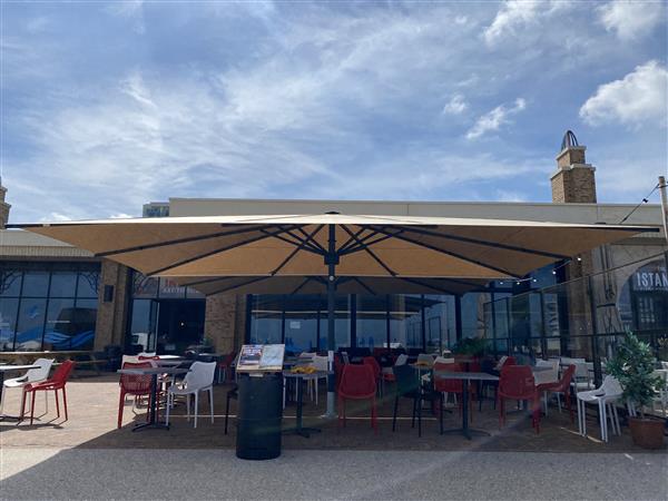 Grote foto horeca parasols tuin en terras parasols en partytenten