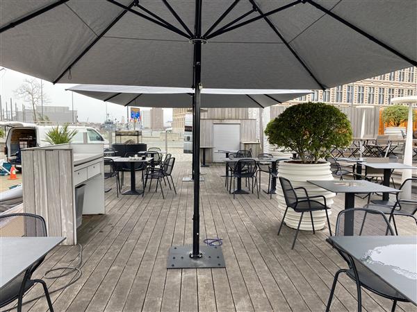 Grote foto horeca parasols tuin en terras parasols en partytenten