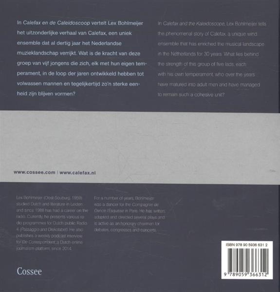 Grote foto calefax en de caleidoscoop boeken muziek