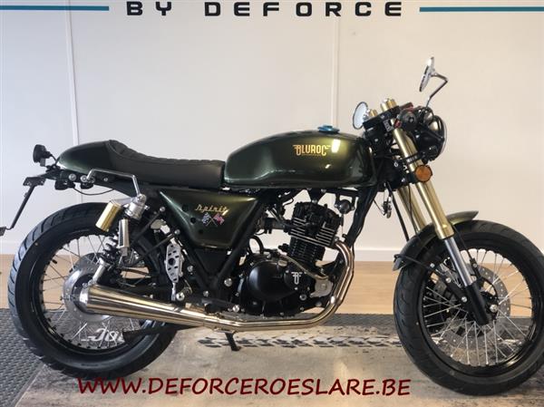 Grote foto bluroc spirit cafe racer 125cc motoren merk onafhankelijk