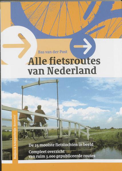 Grote foto alle fietsroutes van nederland boeken overige boeken