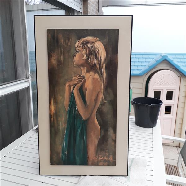 Grote foto schilderij vrouw huis en inrichting schilderijen en foto