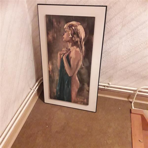 Grote foto schilderij vrouw huis en inrichting schilderijen en foto