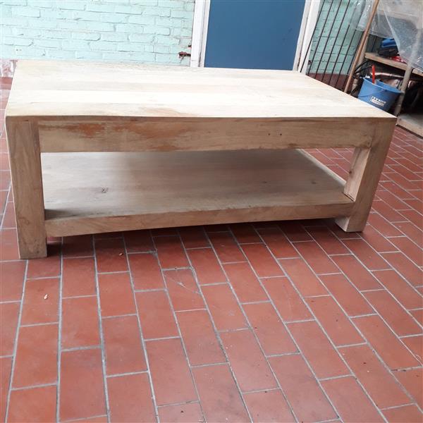 Grote foto salontafel hout huis en inrichting salontafels