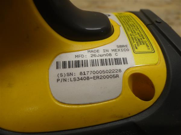 Grote foto symbol ls3408 er20005r rugged laser long range 1d usb barcode scanner computers en software scanners