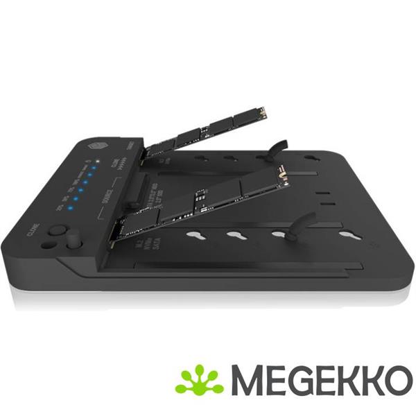 Grote foto icy box ib 2913mcl c31 usb 3.2 gen 2 3.1 gen 2 type c zwart computers en software overige computers en software