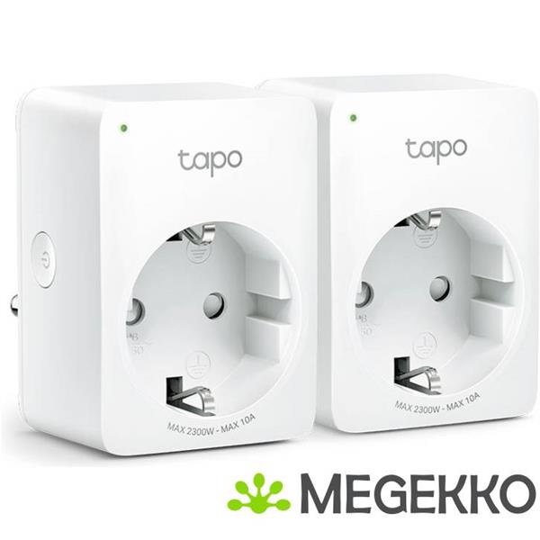 Grote foto tapo p100 smart plug wit 2990 w computers en software overige computers en software