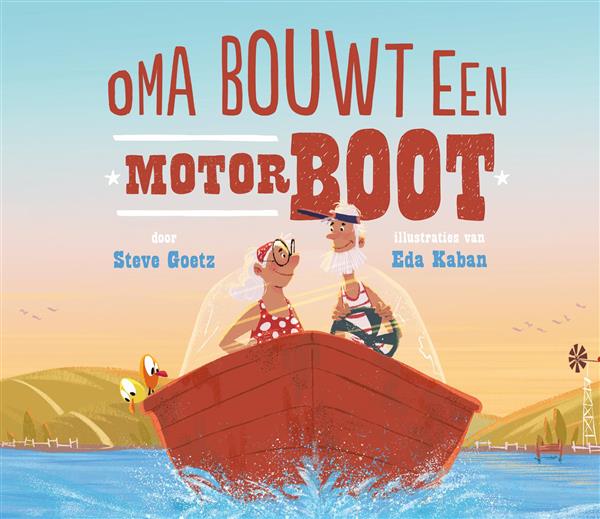 Grote foto oma bouwt een motorboot boeken overige boeken