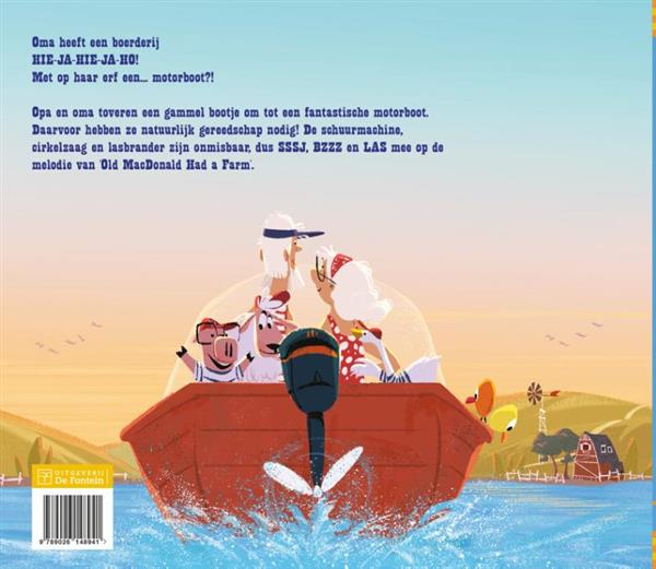 Grote foto oma bouwt een motorboot boeken overige boeken